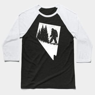 Nevada Bigfoot Baseball T-Shirt